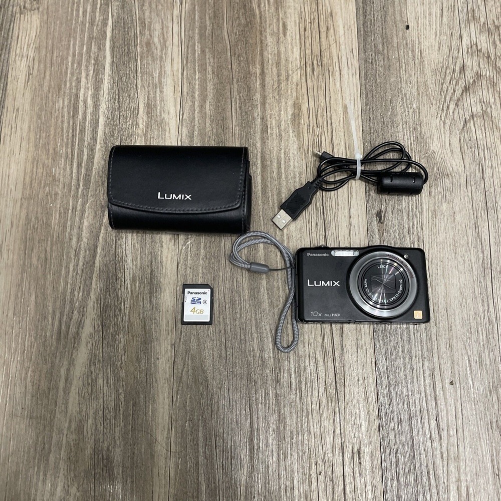 Panasonic LUMIX DMC-SZ7  HD  10x Digital Camera Charging Cord BATTERY & SD CARD